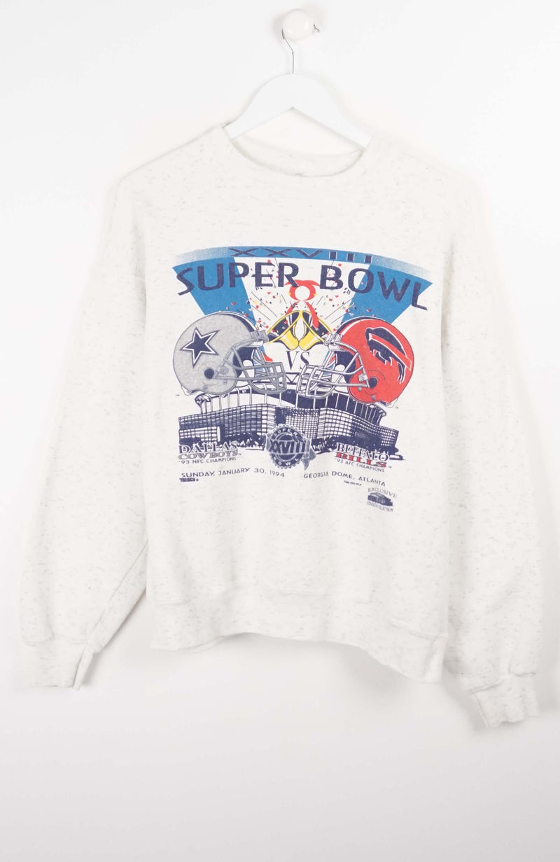 VINTAGE SUPER BOWL SWEATER (M)