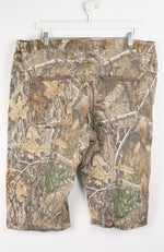 VINTAGE REAL TREE CARGO SHORTS W38