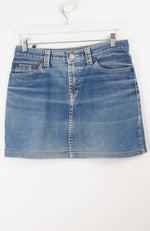  VINTAGE Y2K DENIM SKIRT W32