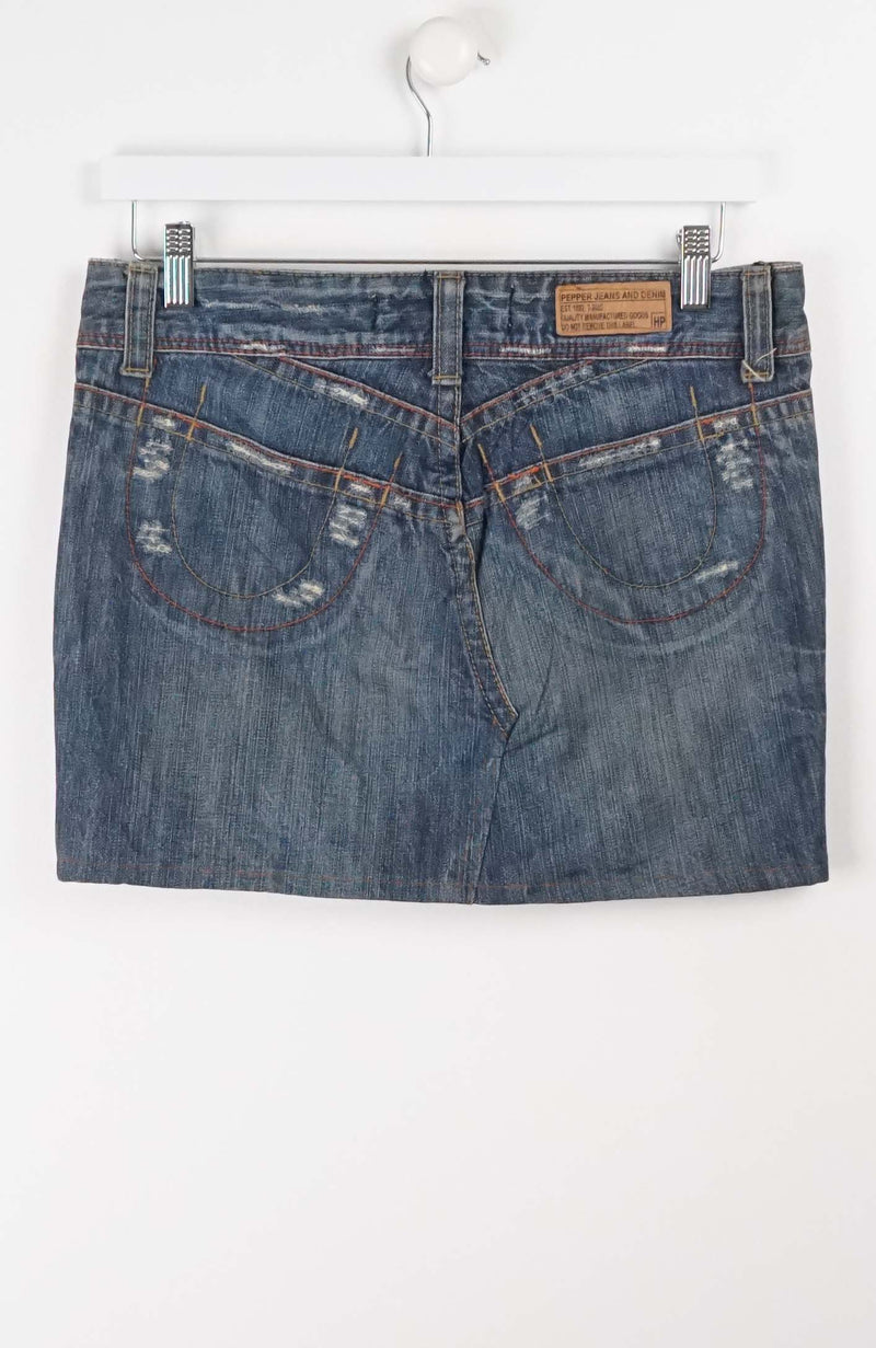 VINTAGE Y2K DENIM SKIRT W32