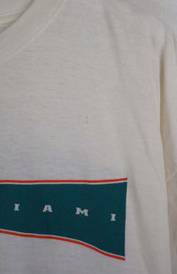 VINTAGE ADIDAS MIAMI DOLPHINS T-SHIRT (XL)