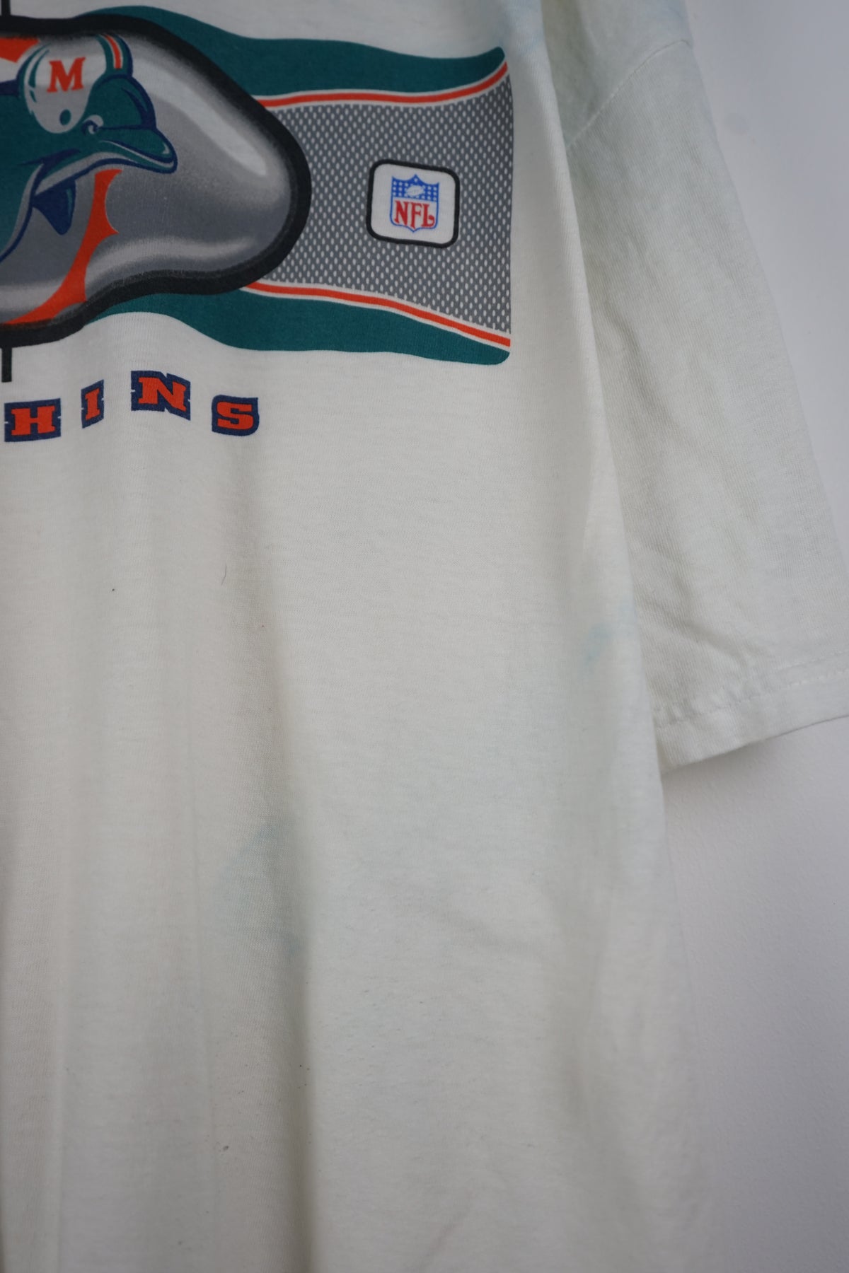 VINTAGE ADIDAS MIAMI DOLPHINS T-SHIRT (XL)