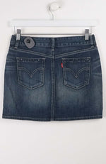  VINTAGE Y2K DENIM SKIRT W29