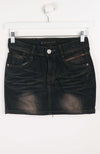 VINTAGE Y2K DENIM SKIRT (SIZE 8) 