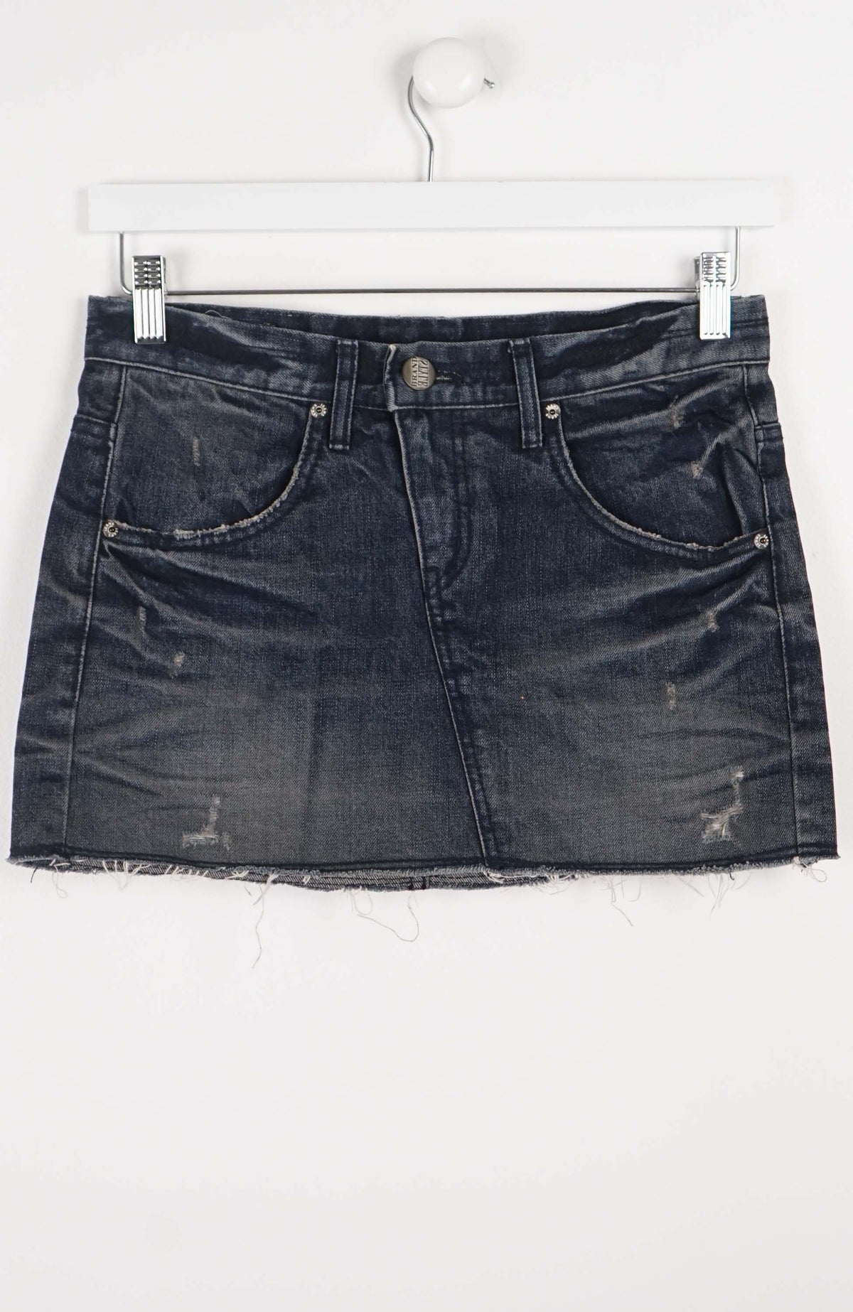 VINTAGE Y2K DENIM SKIRT (SIZE 10)
