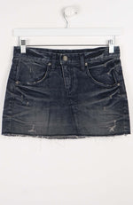 VINTAGE Y2K DENIM SKIRT (SIZE 12)