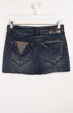 VINTAGE Y2K DENIM SKIRT (SIZE 12)