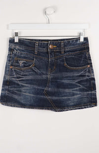 VINTAGE Y2K DENIM SKIRT (SIZE 12)