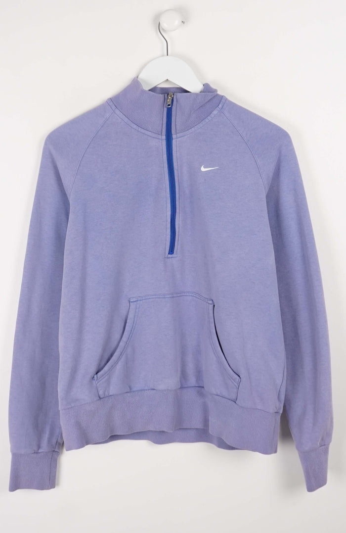 VINTAGE NIKE 1/4 ZIP SWEATER (S)