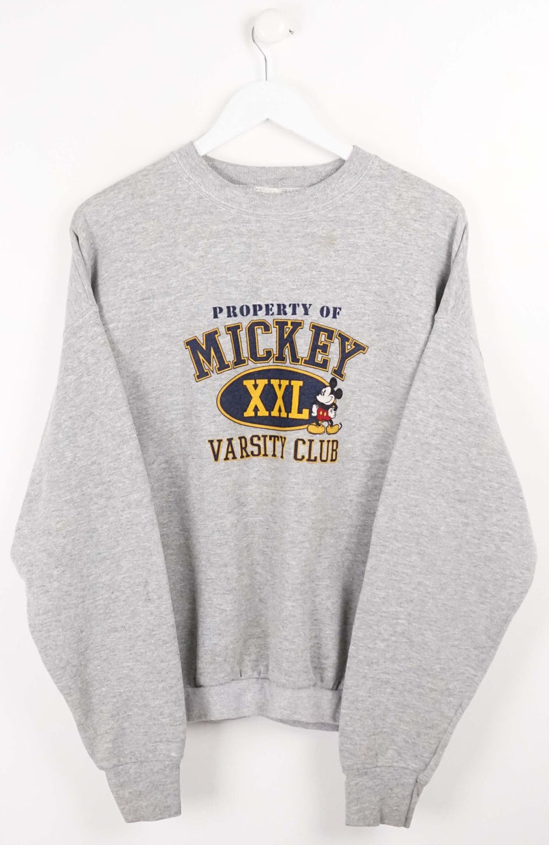 VINTAGE MICKEY VARSITY CLUB SWEATER (L)