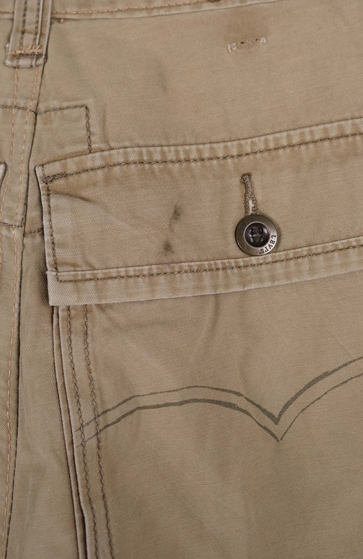 VINTAGE REWORK CARGO SHORTS W27