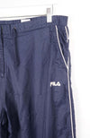 VINTAGE FILA TRACK PANTS (L)