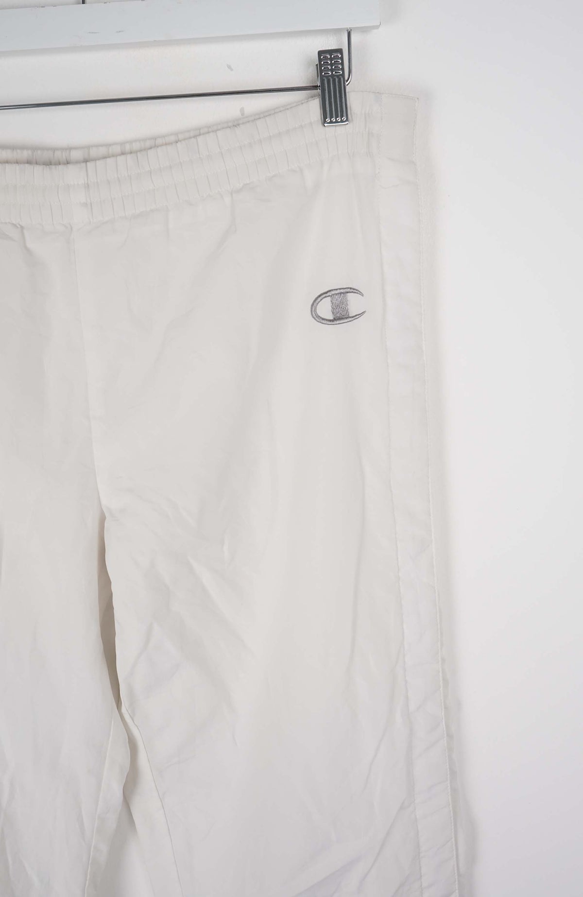 VINTAGE CHAMPION SNAP TRACK PANTS (XL)