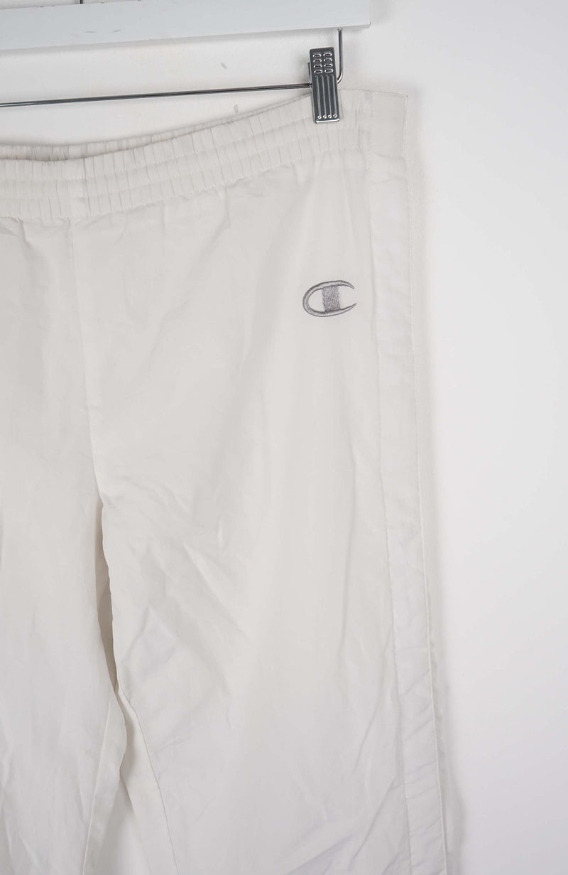 VINTAGE CHAMPION SNAP TRACK PANTS (XL)