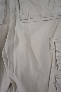 VINTAGE REWORK CARGO SHORTS W30