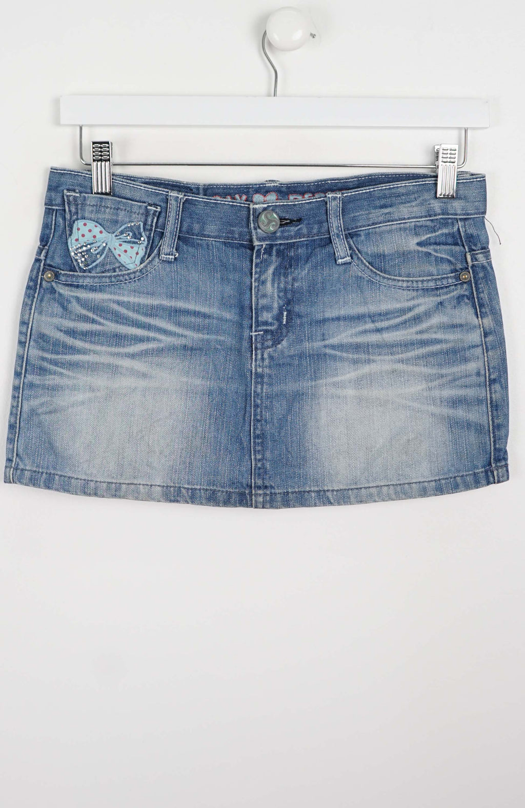 VINTAGE Y2K DENIM SKIRT (SIZE 12)