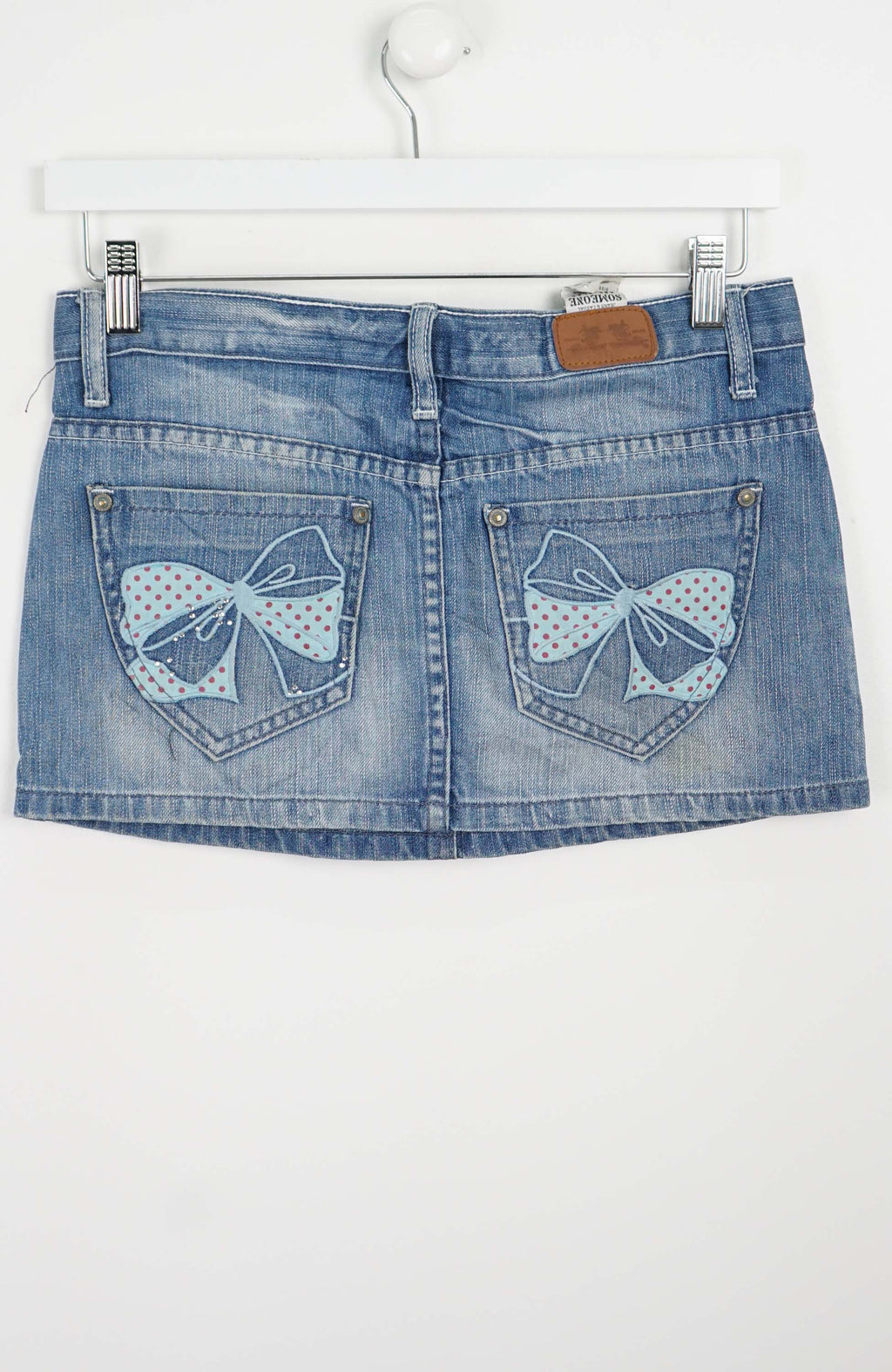 VINTAGE Y2K DENIM SKIRT (SIZE 12)