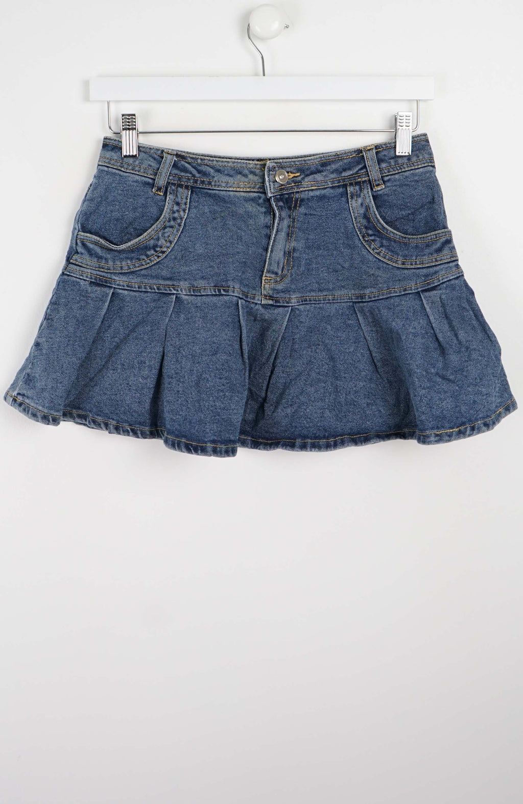 VINTAGE Y2K DENIM SKIRT (SIZE 8