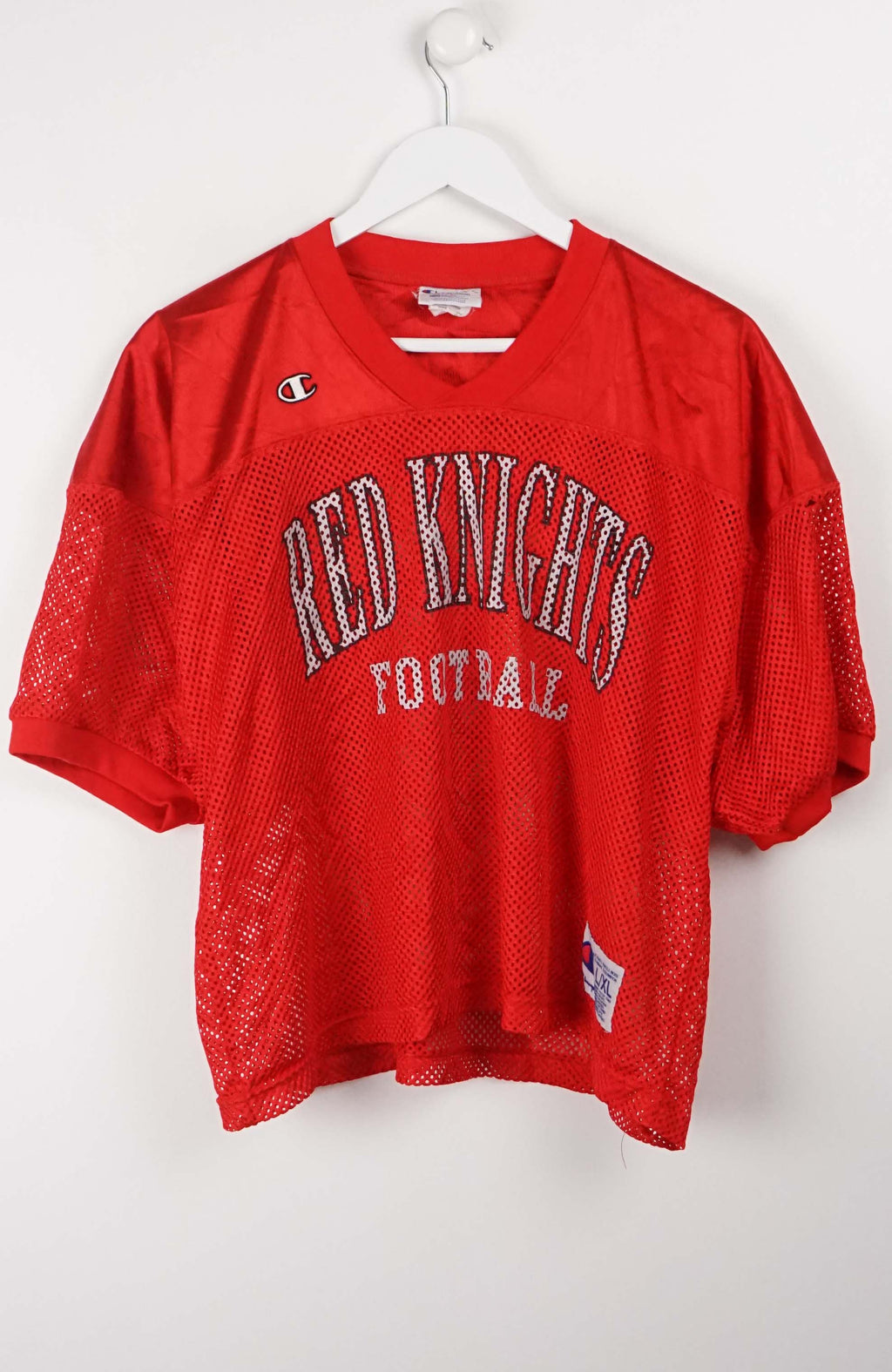 VINTAGE CHAMPION NFL RED KNIGHTSJERSEY (L) CROPPED