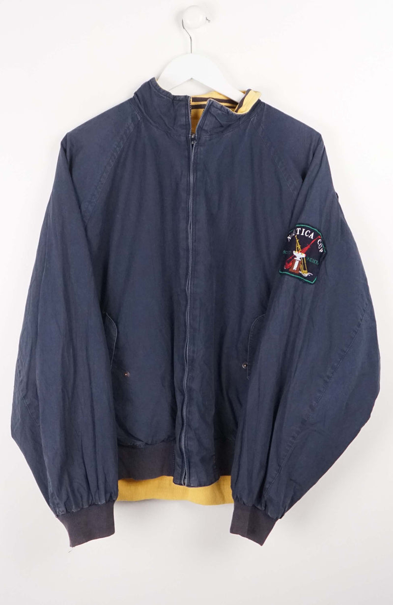 VINTAGE NAUTICA REVERSIBLE JACKET (M)