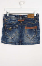 VINTAGE Y2K DENIM SKIRT (SIZE 14) 