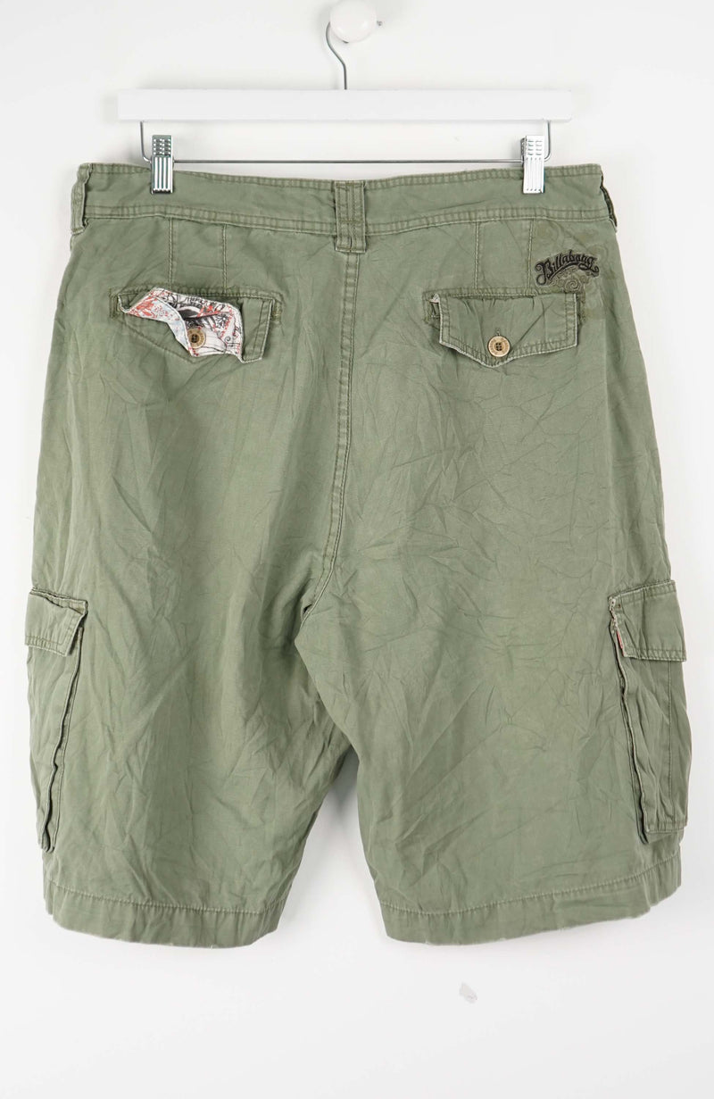 VINTAGE BILLABONG CARGO SHORTS W34