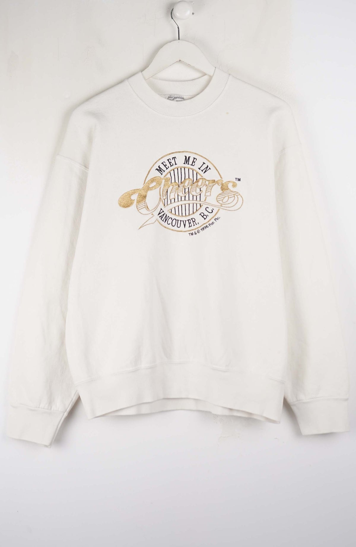 VINTAGE MEET ME IN CHEERS VANCOUVER SWEATER (M)