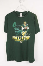 VINTAGE NFL GREEN BAY PACKERS BRETT FAVRE T-SHIRT (L)