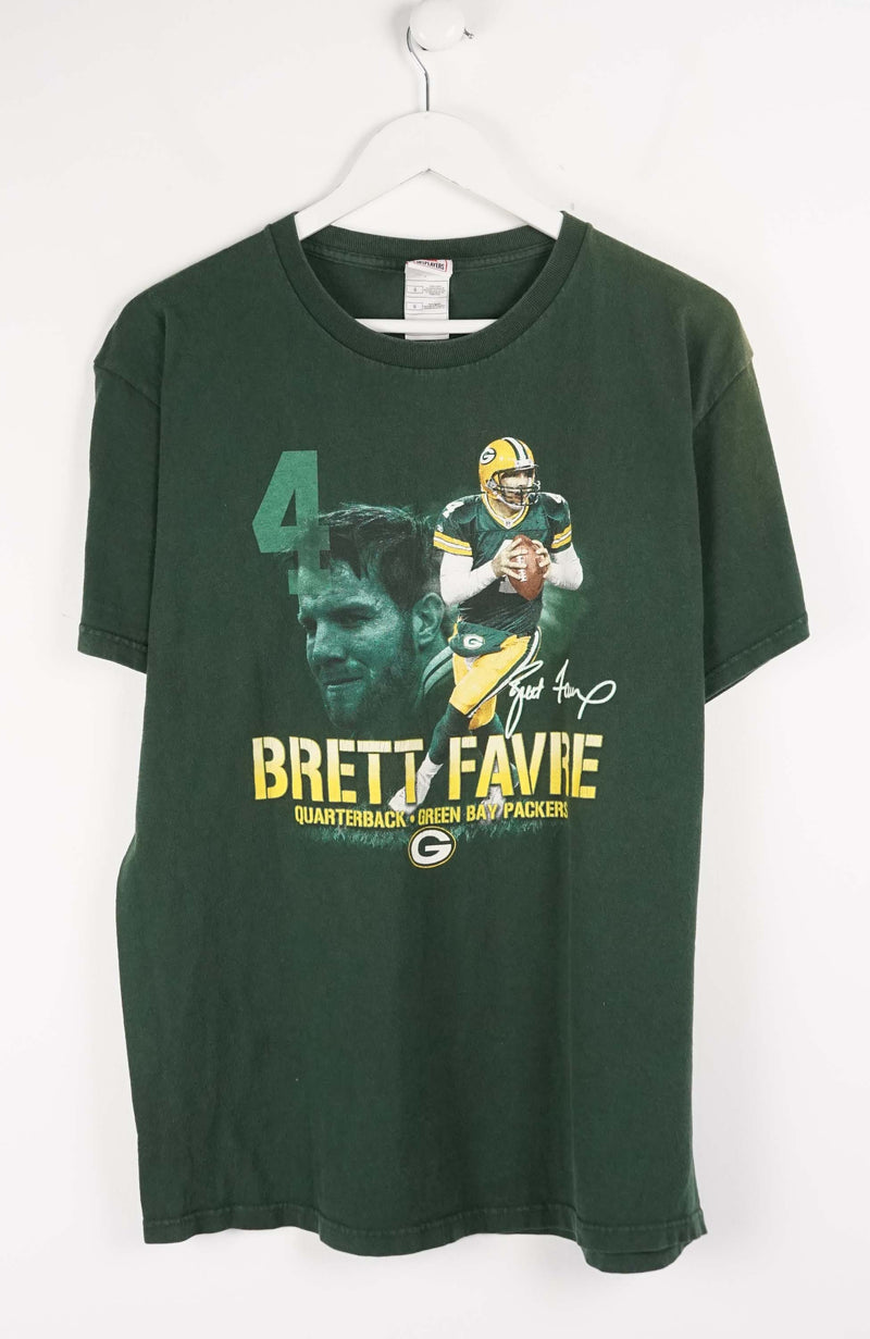 VINTAGE NFL GREEN BAY PACKERS BRETT FAVRE T-SHIRT (L)