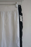 VINTAGE NIKE SNAP TRACK PANTS (M)