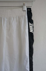 VINTAGE NIKE SNAP TRACK PANTS (M)