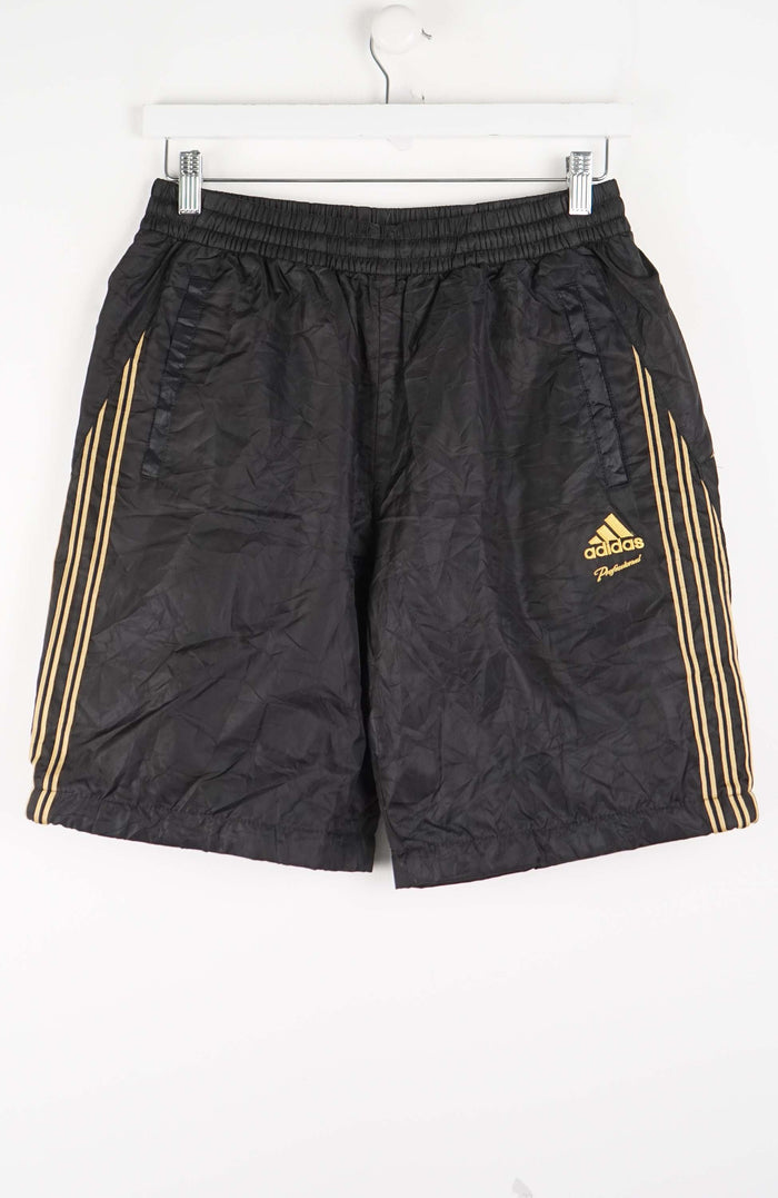 VINTAGE ADIDAS TRACK PANT SHORTS (M)