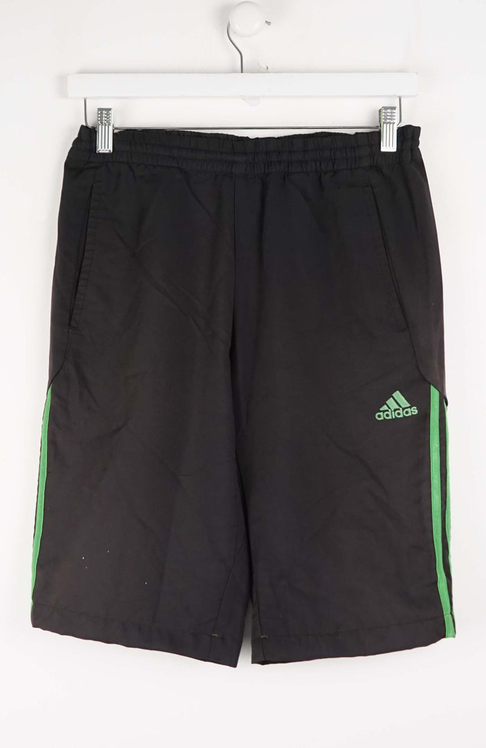 VINTAGE ADIDAS TRACK PANT SHORTS (S)