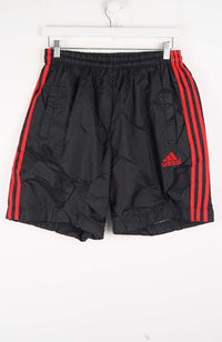 VINTAGE ADIDAS TRACK PANT SHORTS (S)