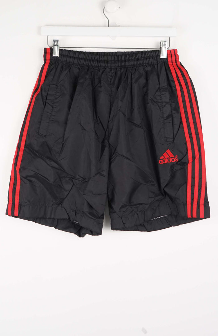 VINTAGE ADIDAS TRACK PANT SHORTS (S)