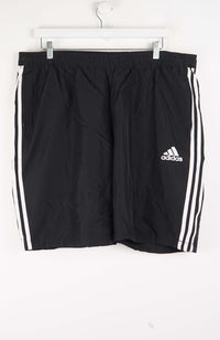 VINTAGE ADIDAS TRACK PANT SHORTS (XXL)