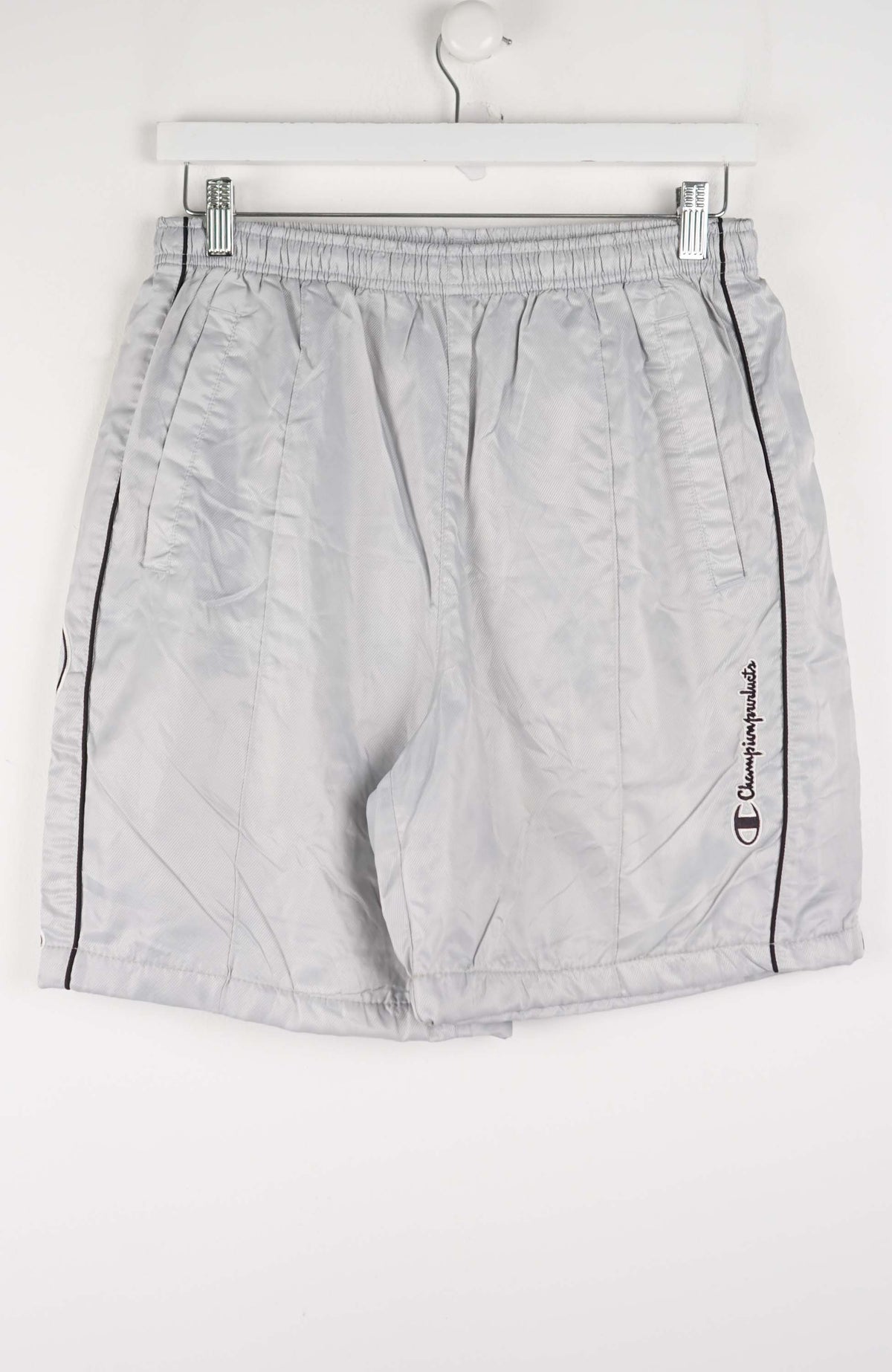 VINTAGE CHAMPION TRACK PANT SHORTS (S)