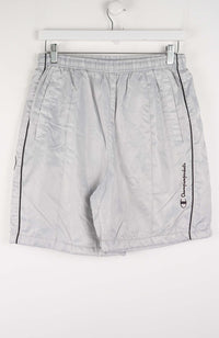 VINTAGE CHAMPION TRACK PANT SHORTS (S)