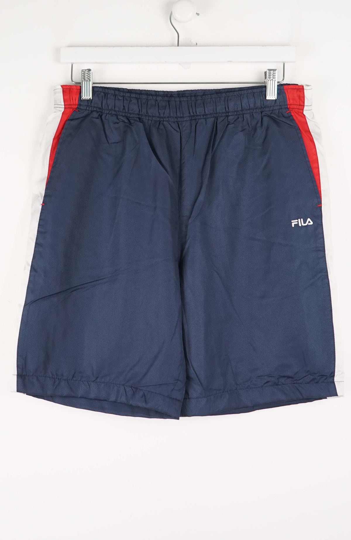 VINTAGE FILA TRACK PANT SHORTS (M)