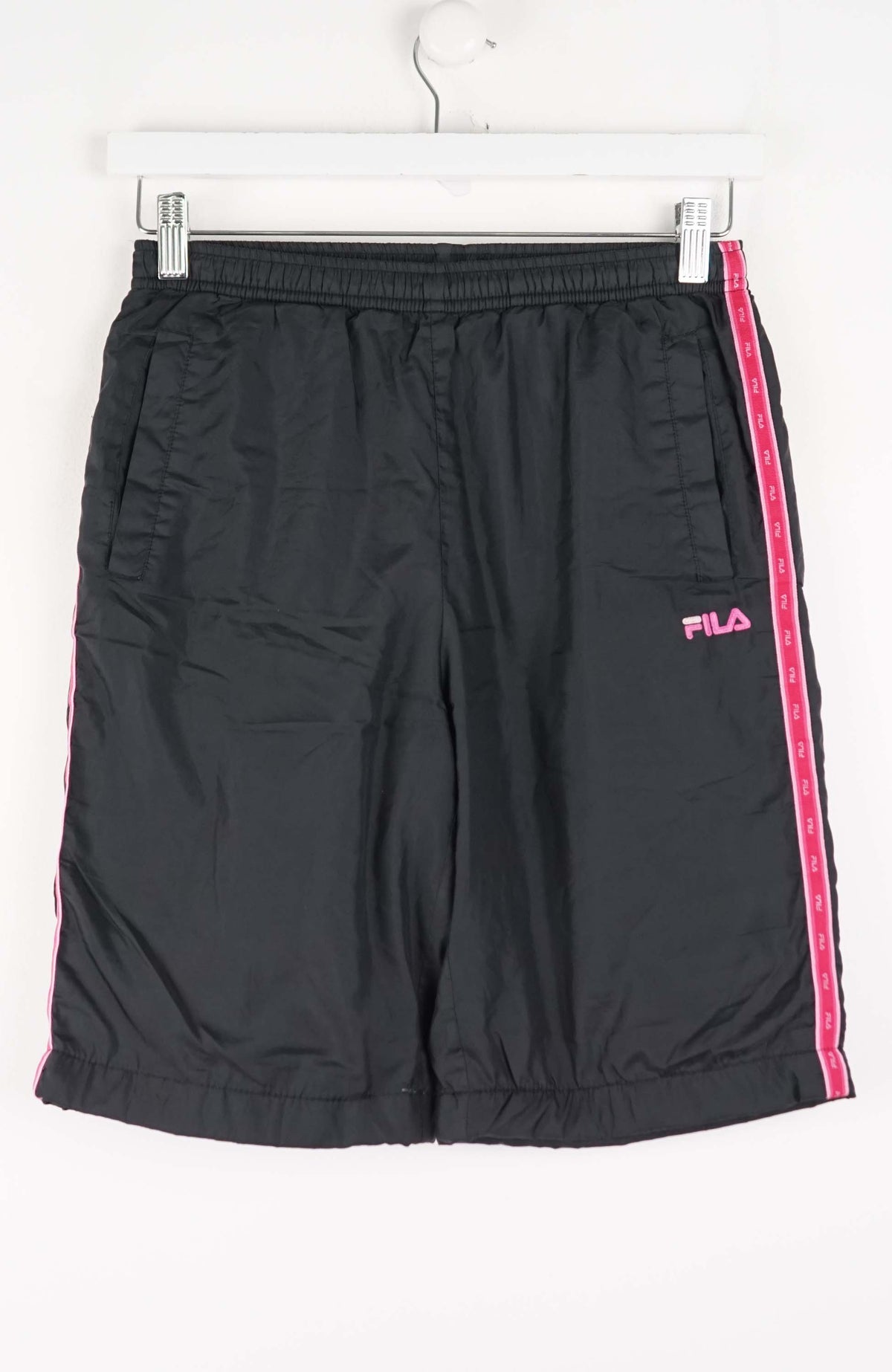 VINTAGE FILA TRACK PANT SHORTS (XXS)