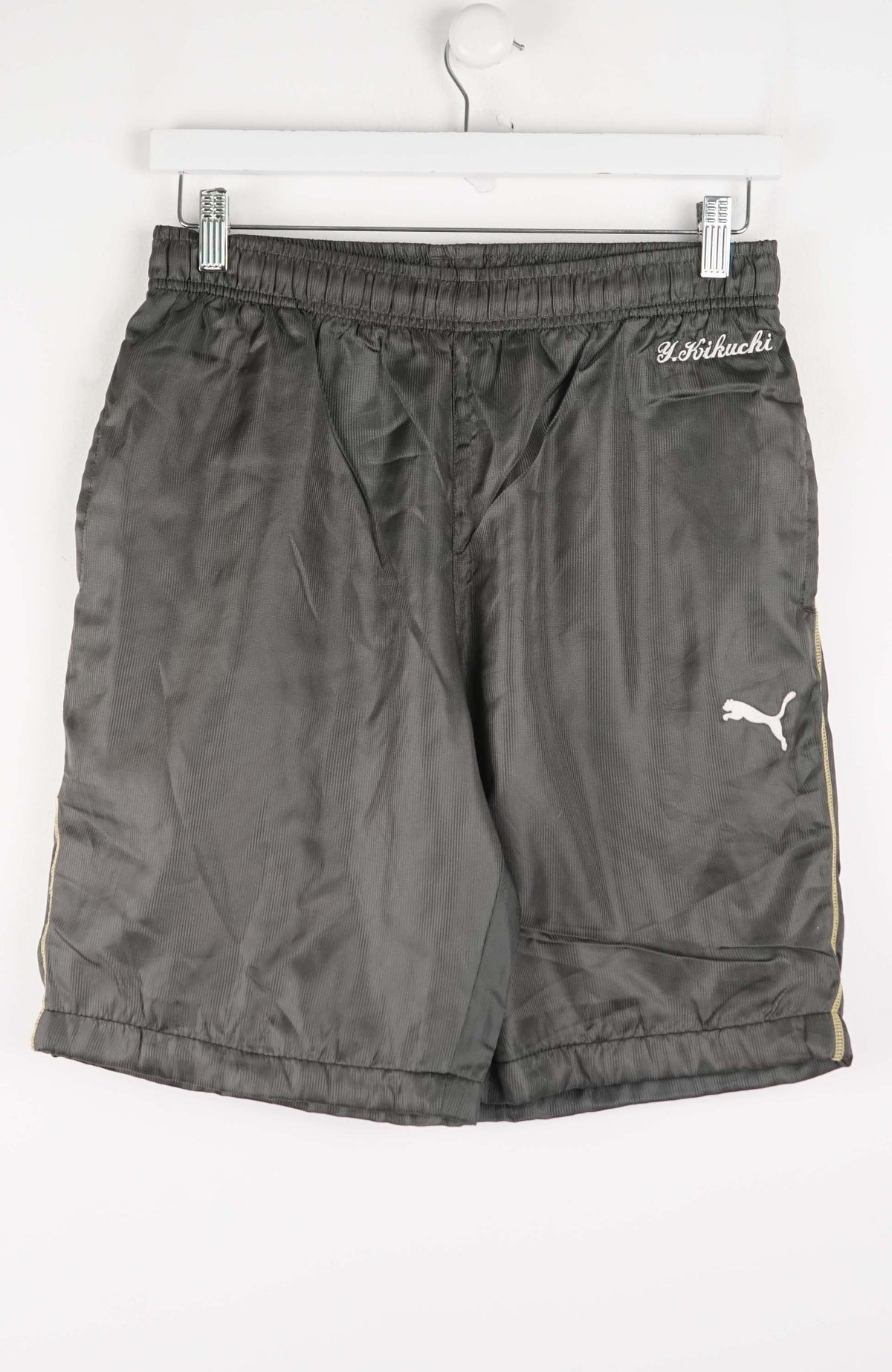 VINTAGE PUMA TRACK PANT SHORTS (M)