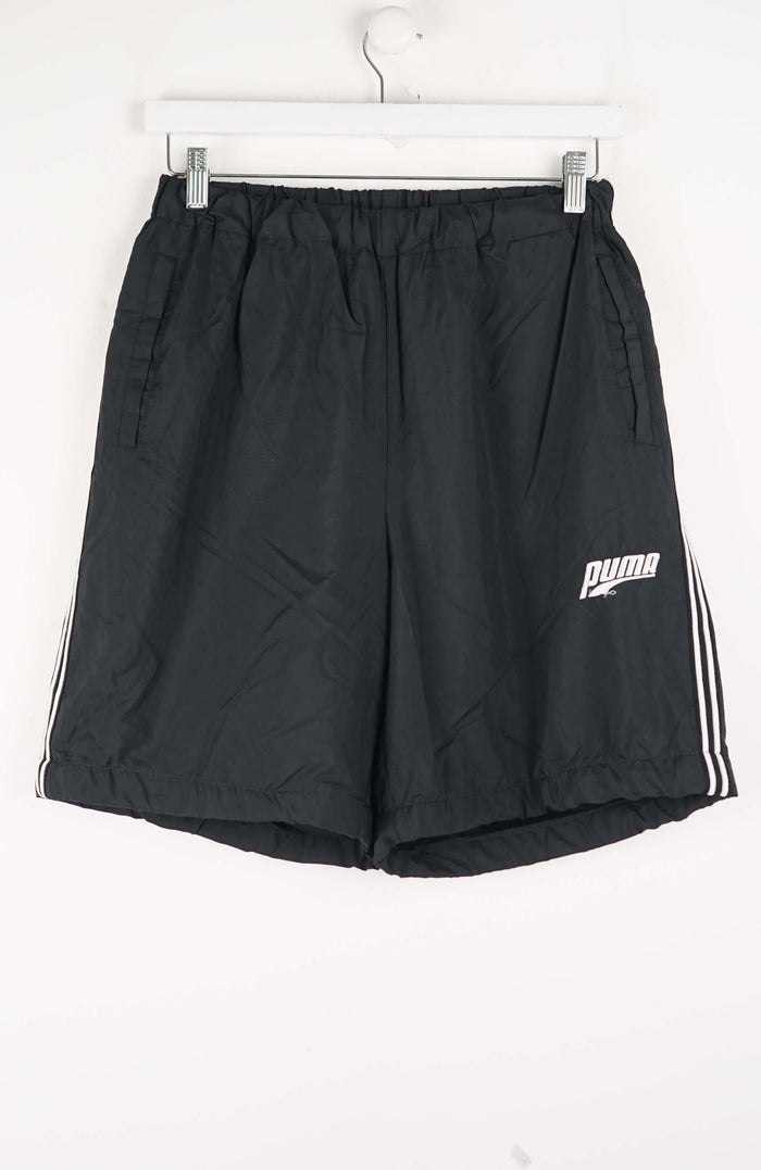 VINTAGE PUMA TRACK PANT SHORTS (S)