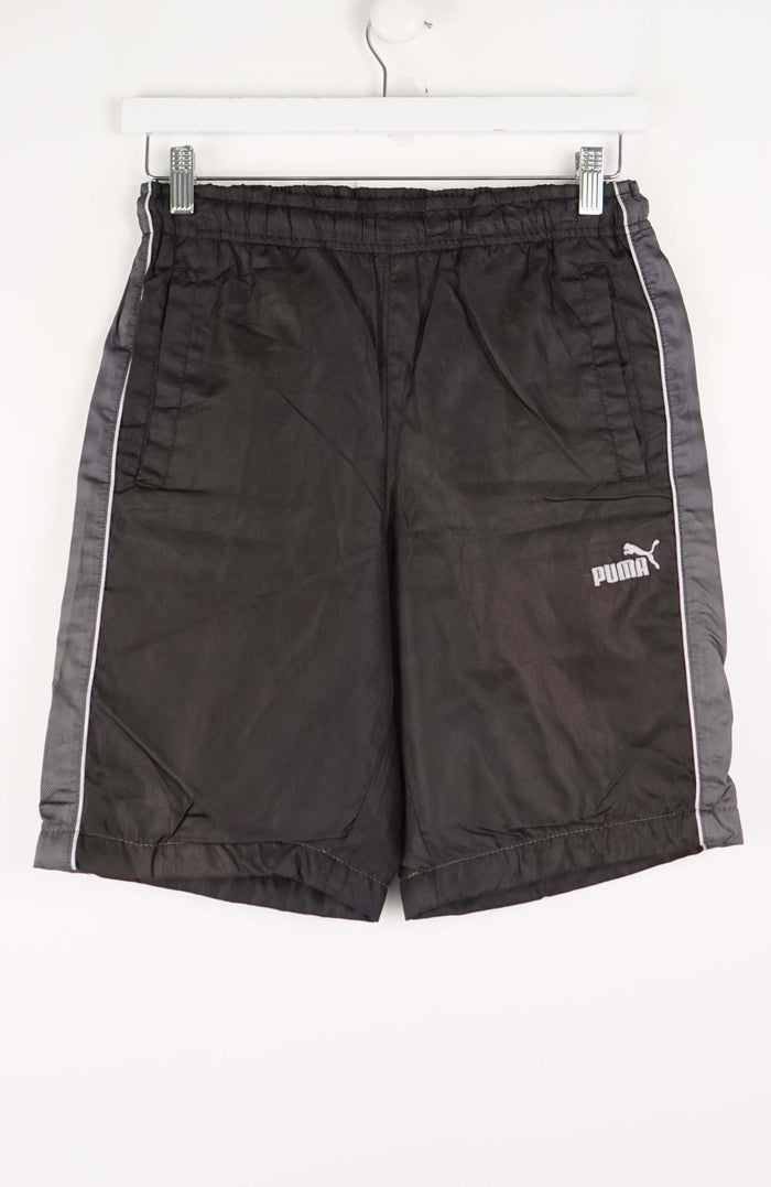 VINTAGE PUMA TRACK PANT SHORTS (S)
