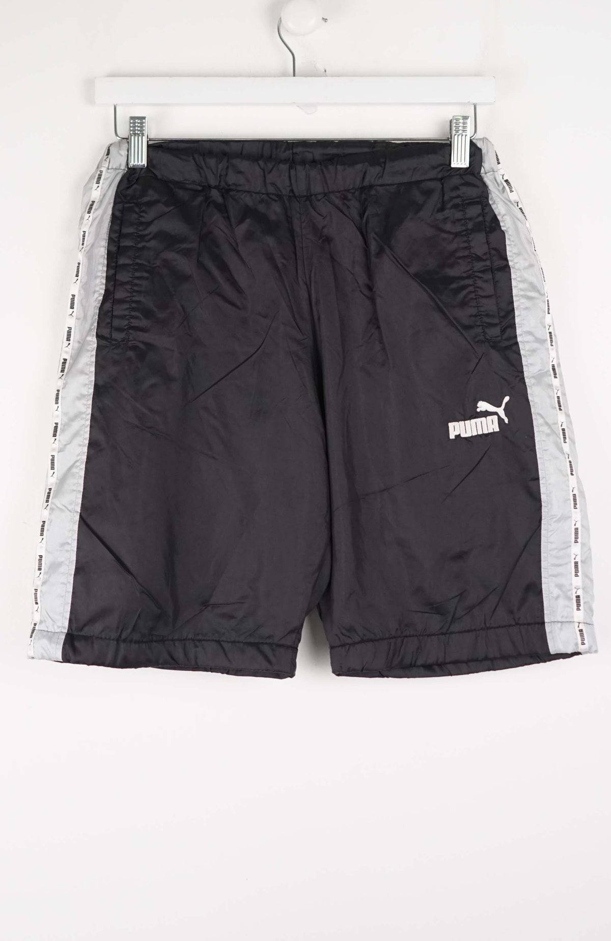 VINTAGE PUMA TRACK PANT SHORTS (XS)