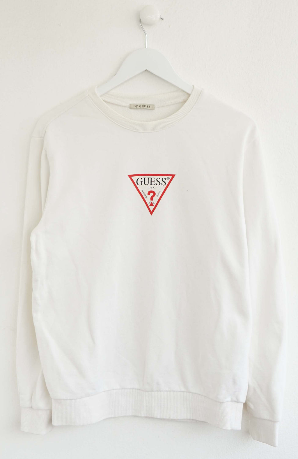 White vintage sweater store