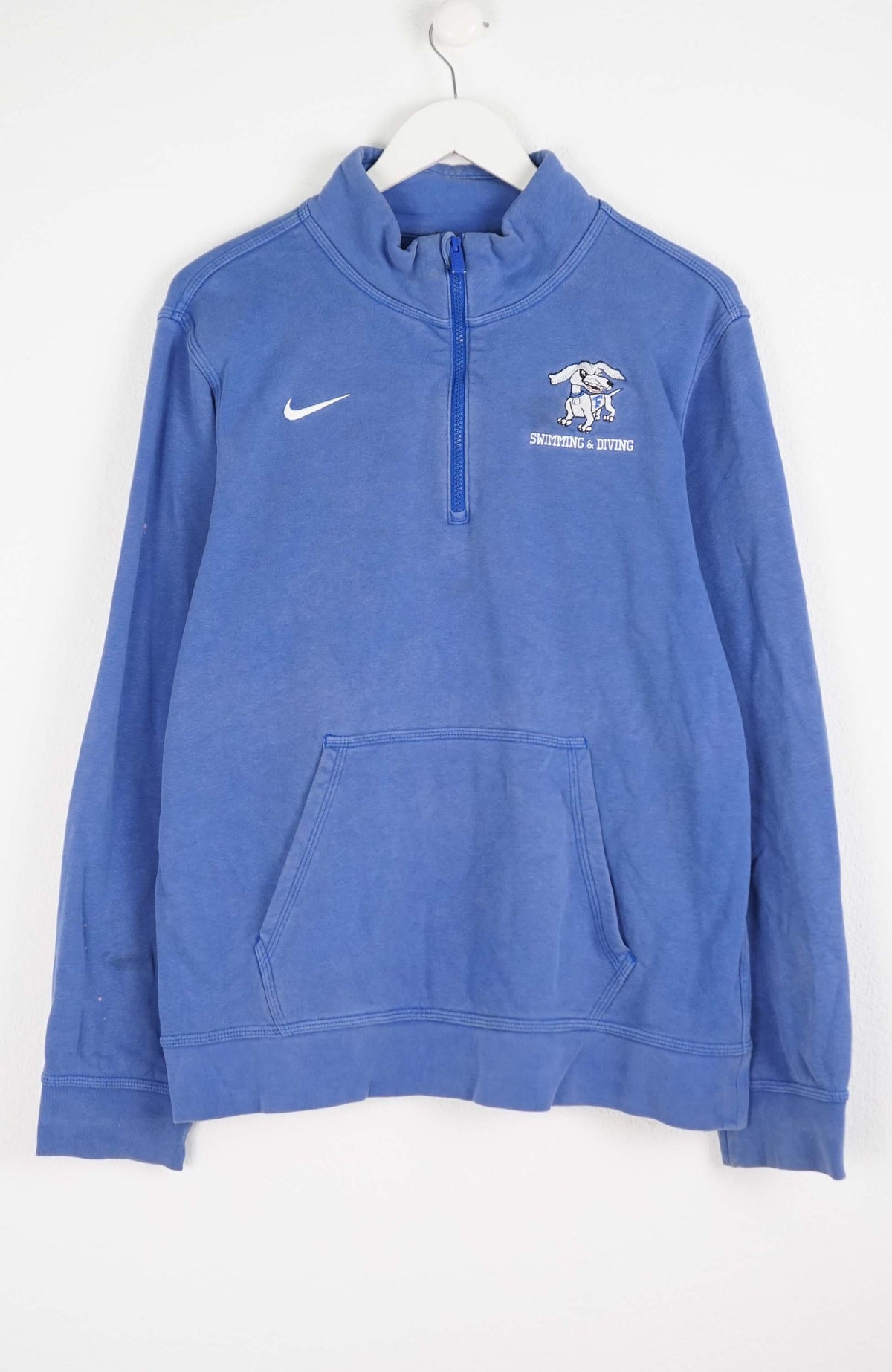 VINTAGE NIKE 1/4 ZIP SWEATER (M)