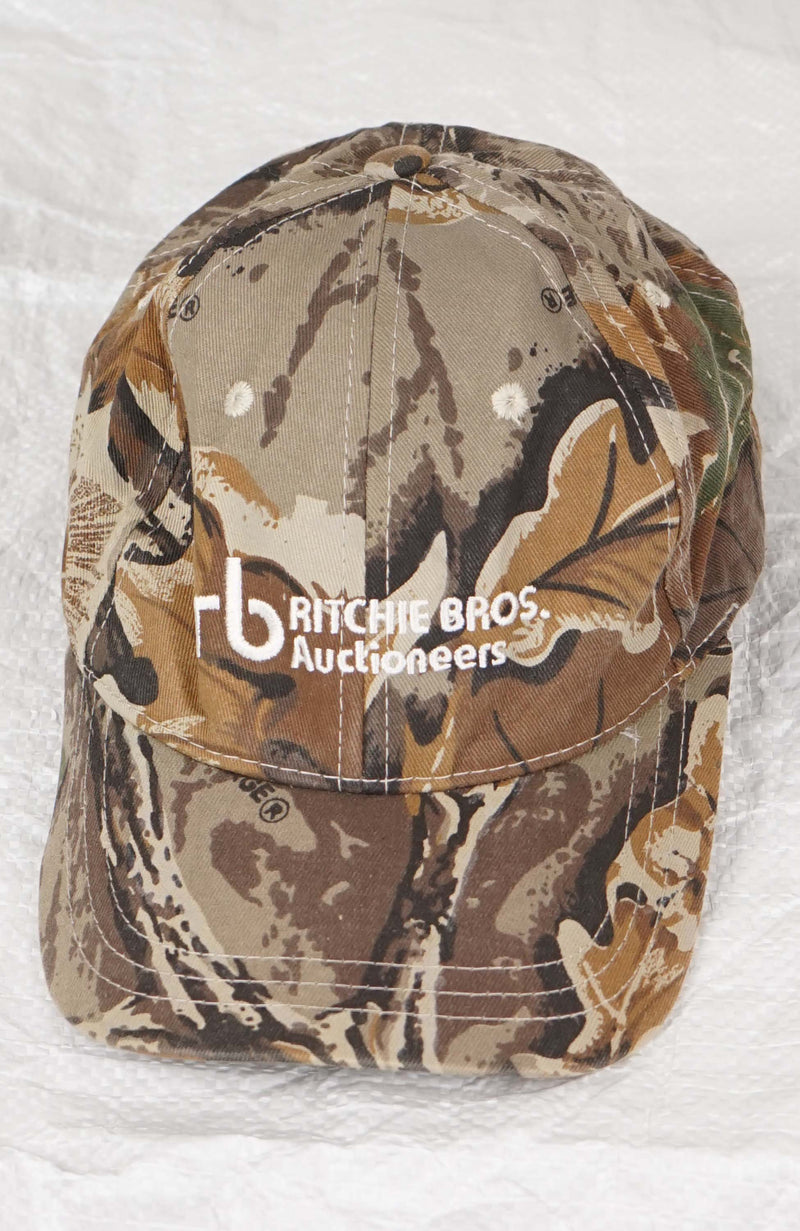 VINTAGERB RITCHIE BROS AUCTIONEERS REAL TREE HAT