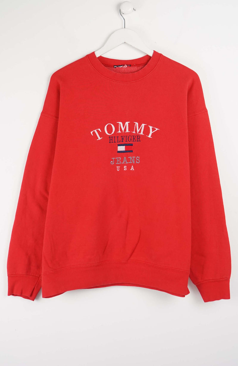 VINTAGE TOMMY HILFIGER SWEATER (L) 90'S BOOTLEG