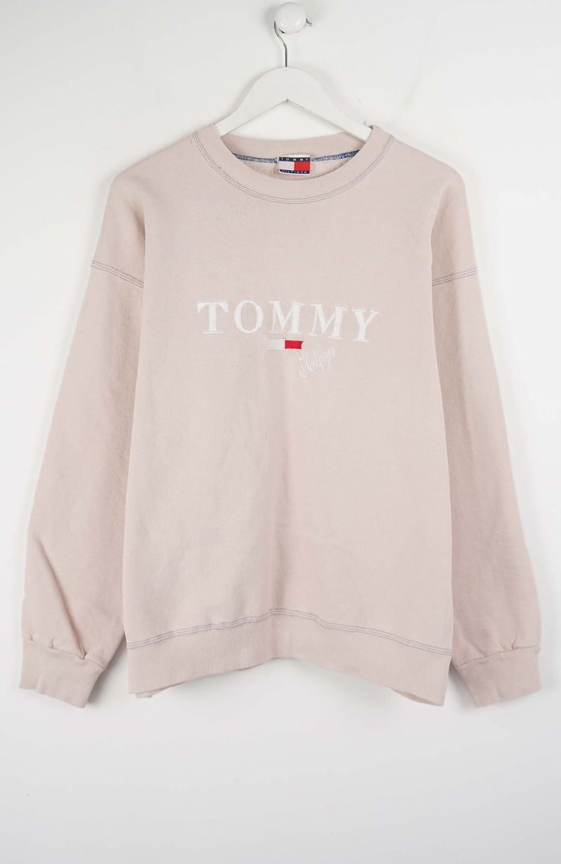 VINTAGE TOMMY HILFIGER SWEATER (M) 90'S BOOTLEG