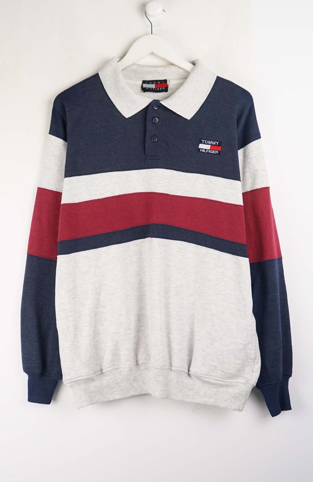 VINTAGE TOMMY HILFIGER SWEATER (XL)